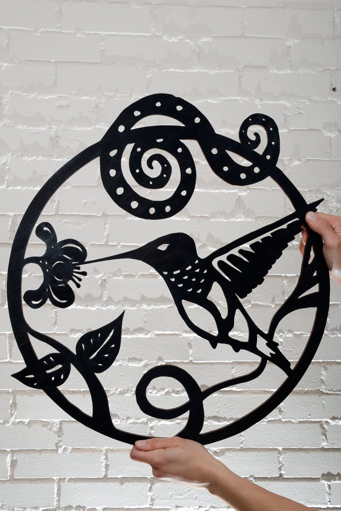 Veink wall art laser cut Raph Akiba